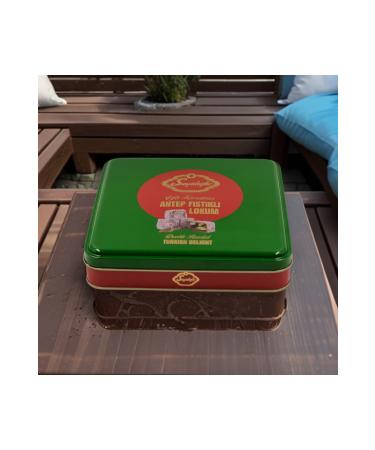 Seyido lu Pistachio Turkish Delight - 400 GR - Buy Online on GoSupps.com