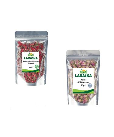 Laraska Red Bud Rose (50gr) And Pink Bud Rose Red (50gr)