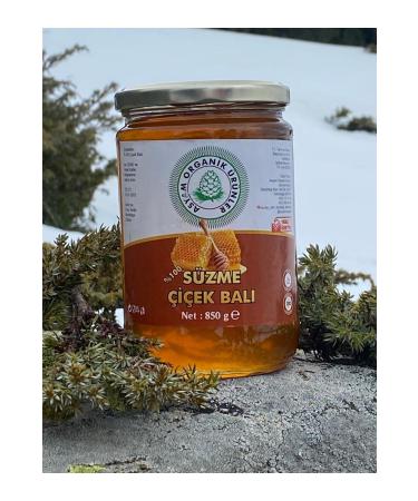 Asyam organic products filtered flower honey (850 gr)