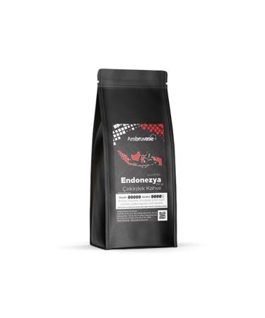 Ambruvase Roasted Coffee Beans Indonesia Sumatra Gr1 250 Gr