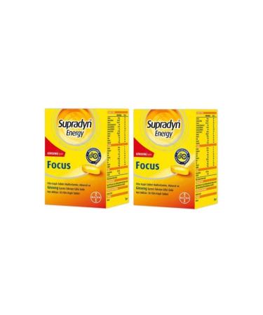 Supradyn Energy Focus 30 Tablets 2 Pieces