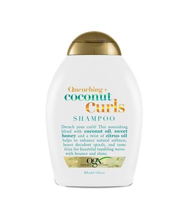 muyakgroup Ogx Moisturizing Coconut Curls Sulfate-Free Shampoo for Curly Hair 385 ml X2 Pieces