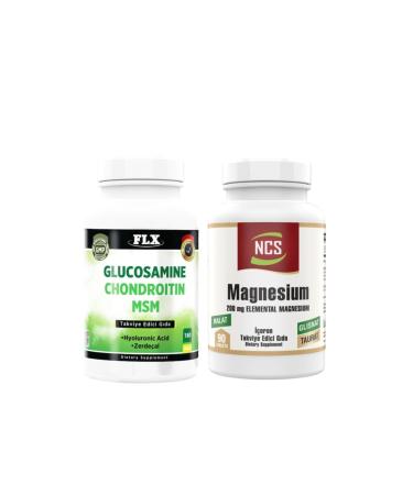 Ncs Glucosamine Chondroitin Msm 180 Tablets Magnesium 90 Tablets
