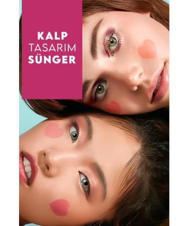 MUJGAN Heart Detailed Sponge Liquid Blush No:4 - Buy Online on GoSupps.com