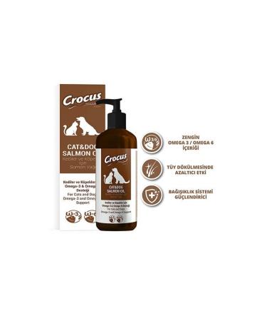 passioniz Crocus Salmon Oil Cat and Dog Salmon Oil 200 Ml