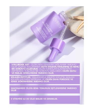 Laviren Anti-Aging Collagen & Hyaluronic Acid Skin Care Serum 30 ml - Buy Online on GoSupps.com