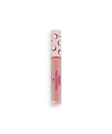 Revolution I Heart Revolution Tasty Coconut Lip Gloss Nude Meringue - Buy Online on GoSupps.com