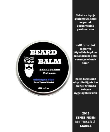 Sakal Baba Beard Balm Beard Conditioner Midnight Blue - Buy Online on GoSupps.com