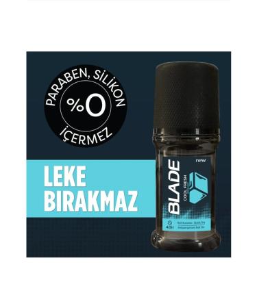 Blade Cool Fresh Roll On 50 ml - Buy Online on GoSupps.com