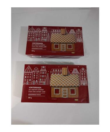 Doruk New Year 2-Piece Big House Shaped Gingerbread Cookies 300 300 gr - Buy Online on GoSupps.com