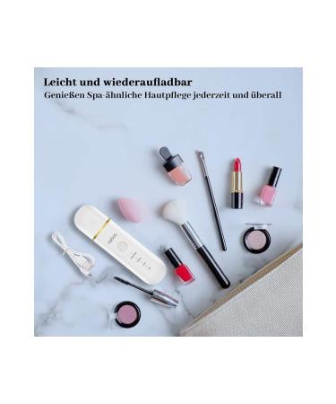 GUGUG Skin Scrubber Ultrasonic Facial Blackhead Remover 4 Modes Pore Cleaner - Buy Online on GoSupps.com