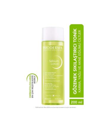 Bioderma Sebium Lotion 200 ml Tonic for Oily Skin