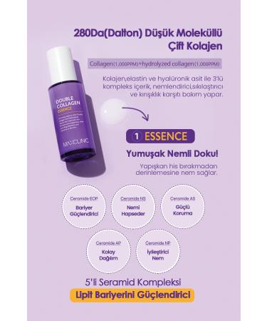 MAXCLINIC Low Molecular Collagen Anti-Wrinkle Essence MAXCLINIC Double Collagen Essence 50 ml - Buy Online on GoSupps.com