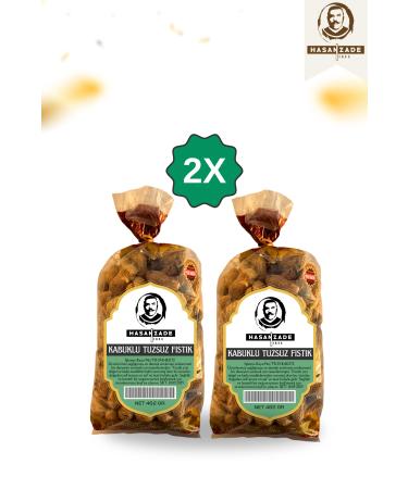 Hasanzade Package Unsalted Peanuts in Shell 2 Pieces X 462 gr Advantage Package