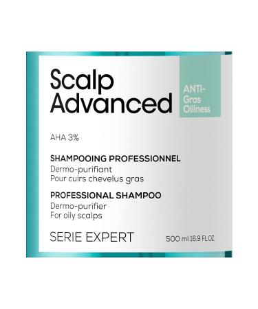 L'oreal Professionnel Serie Expert Scalp Advanced Anti-Oily Professional Shampoo 500 Ml EVA KUAFOR56665 - Buy Online on GoSupps.com