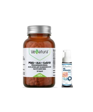Venatura PQQ+ALA+CoQ10 Food Supplement 30 Capsules - Teeth Whitening Foam