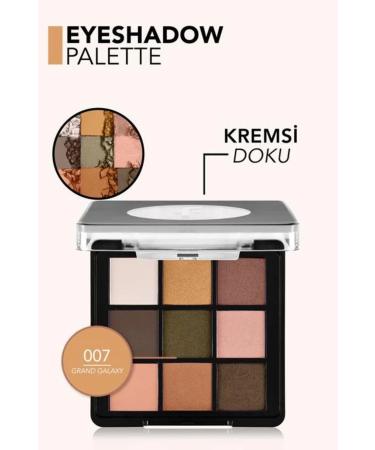 Flormar Compact 9-Pack Eyeshadow Palette | 007