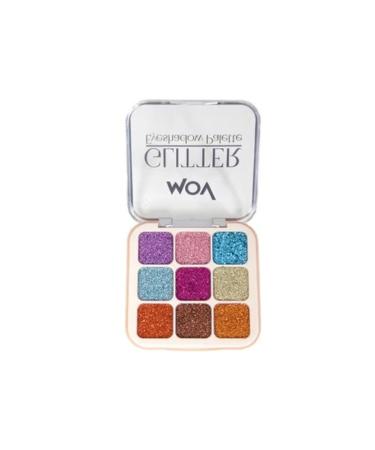 mov 9-pack Eyeshadow Palette Glitter No: 01