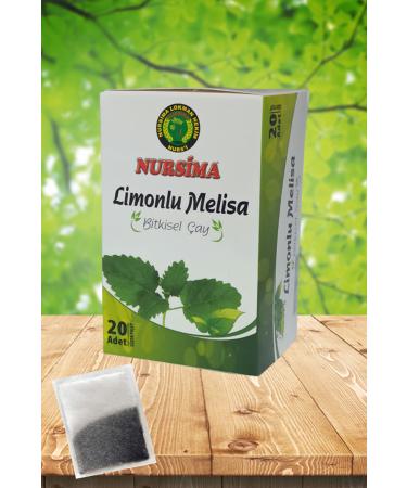 Nursima Lemon Balm Herbal Tea 20 Filtering Bags