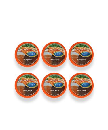Mecit Efendi Carrot Cream 200 ml X 6 PIECES