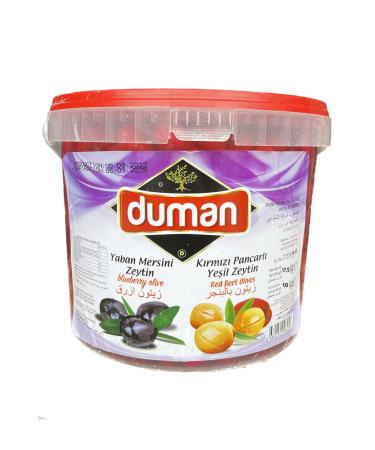 DUMAN GURME Beetroot Kalamata Olives 140-160 Klb 10 Kg