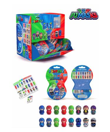Unibon Flipperz PJ Masks Tumbler Figures 24 Pieces