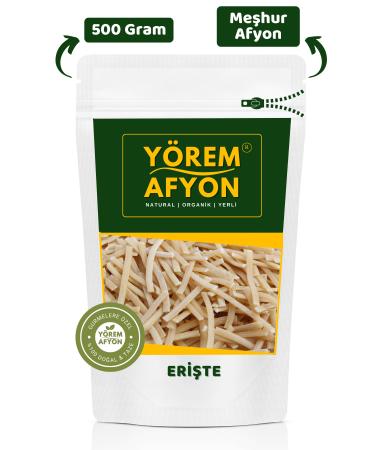 G l ehre Y rem Afyon Famous Afyonkarahisar Homemade Additive-Free Noodles with Plenty of Eggs | 500gr.