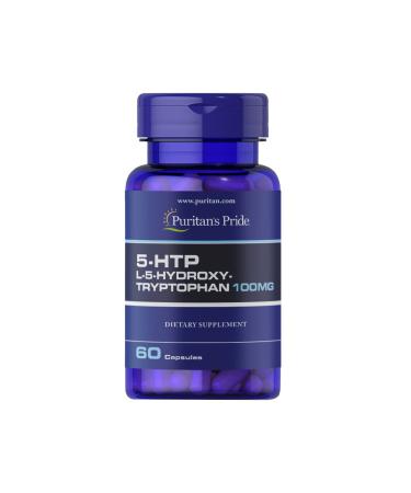 Puritan's Pride 5-HTP 100 Mg 60 Capsules