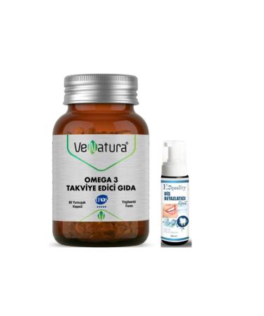 Venatura Omega 3 Food Supplement 60 Capsules - Teeth Whitening Foam 60ml
