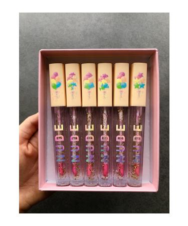 Zetmoda 6 piece lip gloss lip gloss set boxed