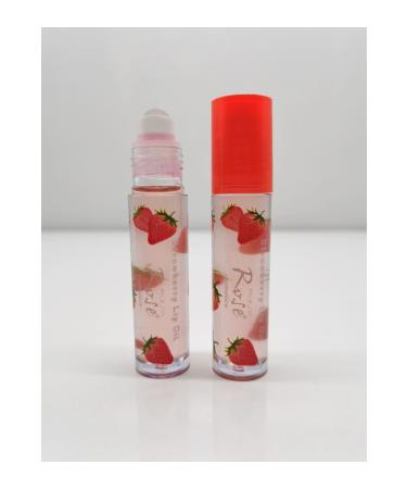 AILY COSMETICS Rose Roll On Fruity Lip Gloss - Roll On Lipgloss Strawberry