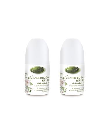 Mecit Efendi Natural Roll On 50 ml X 2 Pieces