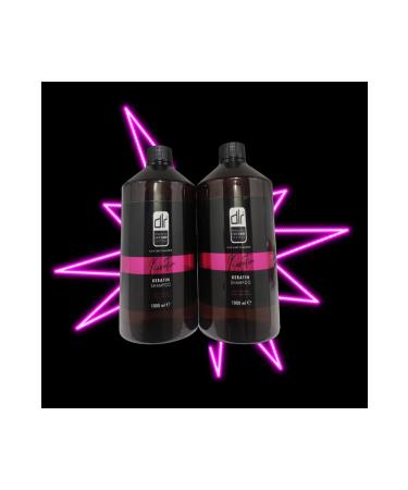 DLR KERATIN silky touch shampoo 2 pieces 1 liter