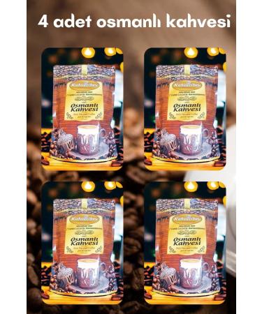 Kahvecibey KAHVECIBEY OTTOMAN COFFEE 200GR 4X200GR