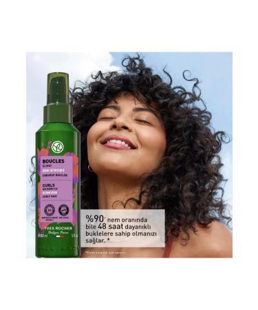 Yves Rocher Curl Defining Care Cream Curly and Wavy Hair Boucles Organic Flax and Agave 150 ml - Buy Online on GoSupps.com