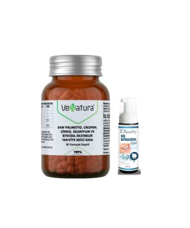 Venatura Saw Palmetto Lycopene Zinc Selenium 60 Softgels - Teeth Whitening Foam
