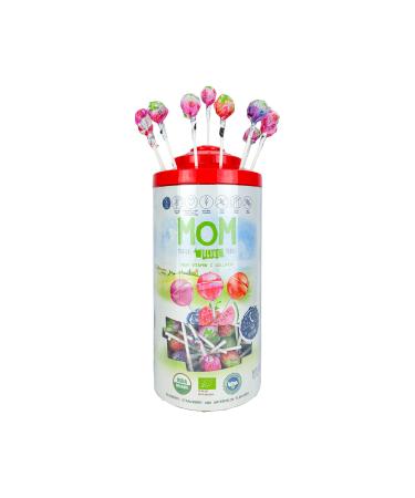 OG natural Cylinder Organic Lollipop (Strawberry Watermelon Blueberry and Vitamin C) 200 Pieces