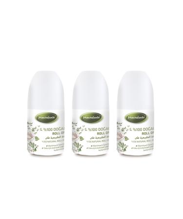 Mecit Efendi Natural Roll On 50 ml X 3PCS