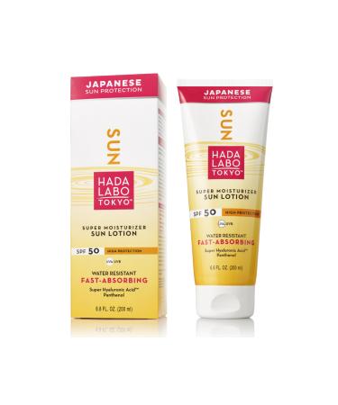 Hada Labo Tokyo Hyaluronic Acid Sunscreen Lotion 50SPF 200ml