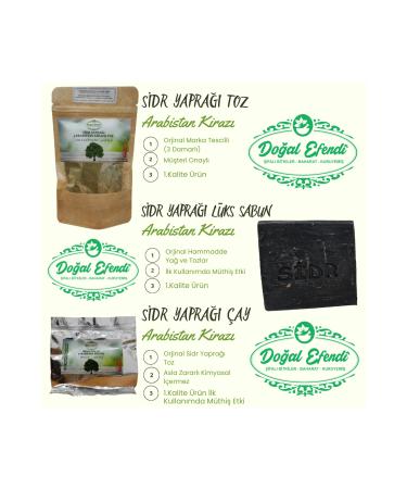 natural master medicinal plants spices nuts Sidr Leaf (ARABIAN CHERRY) 50 Gr. Powder - Soap - Tea Bag Sidre Maghreb Maghreb