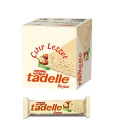 Tadelle White Wafer 33gr 24 Pieces