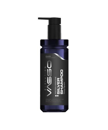 Vasso Men Anti-Orange Tone Balancing Keratin Purple Shampoo -keratin Silver Shampoo 370 ml - Buy Online on GoSupps.com