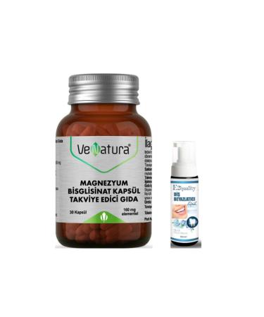Venatura Magnesium Bisglycinate 30 Capsules - Teeth Whitening Foam 60ml