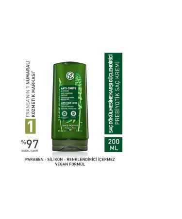 Yves Rocher Prebiotic Hair Cream - Anti-Hair Loss / Anti-Chute 200 ML