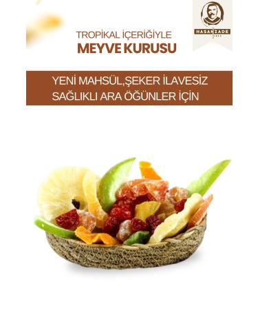 Hasanzade Dried Tropical Fruit 750 GR