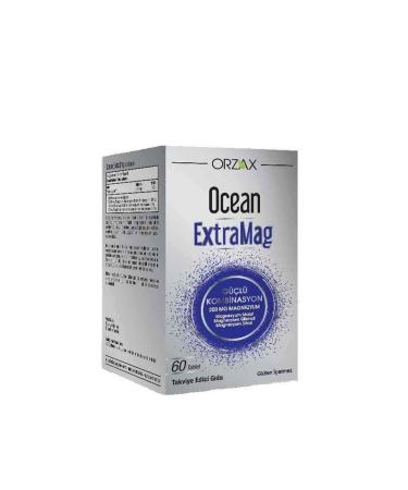 Ocean ExtraMag 60 Tablets Magnesium Containing Supplementary Food
