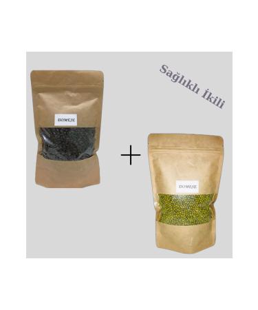 domese Mung Beans 500 gr + Black Beans 500 gr Super Healthy Duo