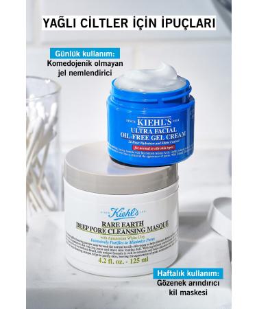 Kiehl's 24-Hour Ultra Facial Oil-free Moisturizing Anti-Pore Gel Cream for Oily Skin 50 ml - Buy Online on GoSupps.com