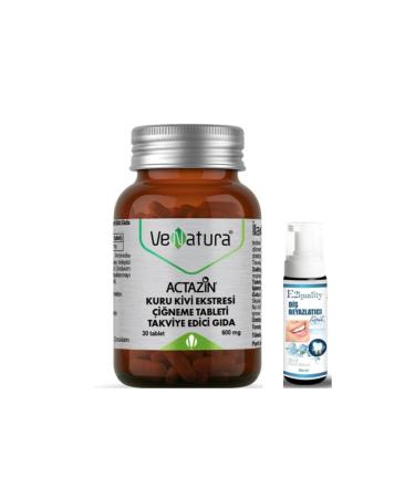 Venatura Actazin Dry Kiwi Extract Chewable Tablet Food Supplement 30 Tablets - Teeth Whitening