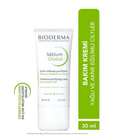 Bioderma Anti-Acne and Preventing Skin Blemishes Cream for Acne Prone Skin 30ml SH NEE42